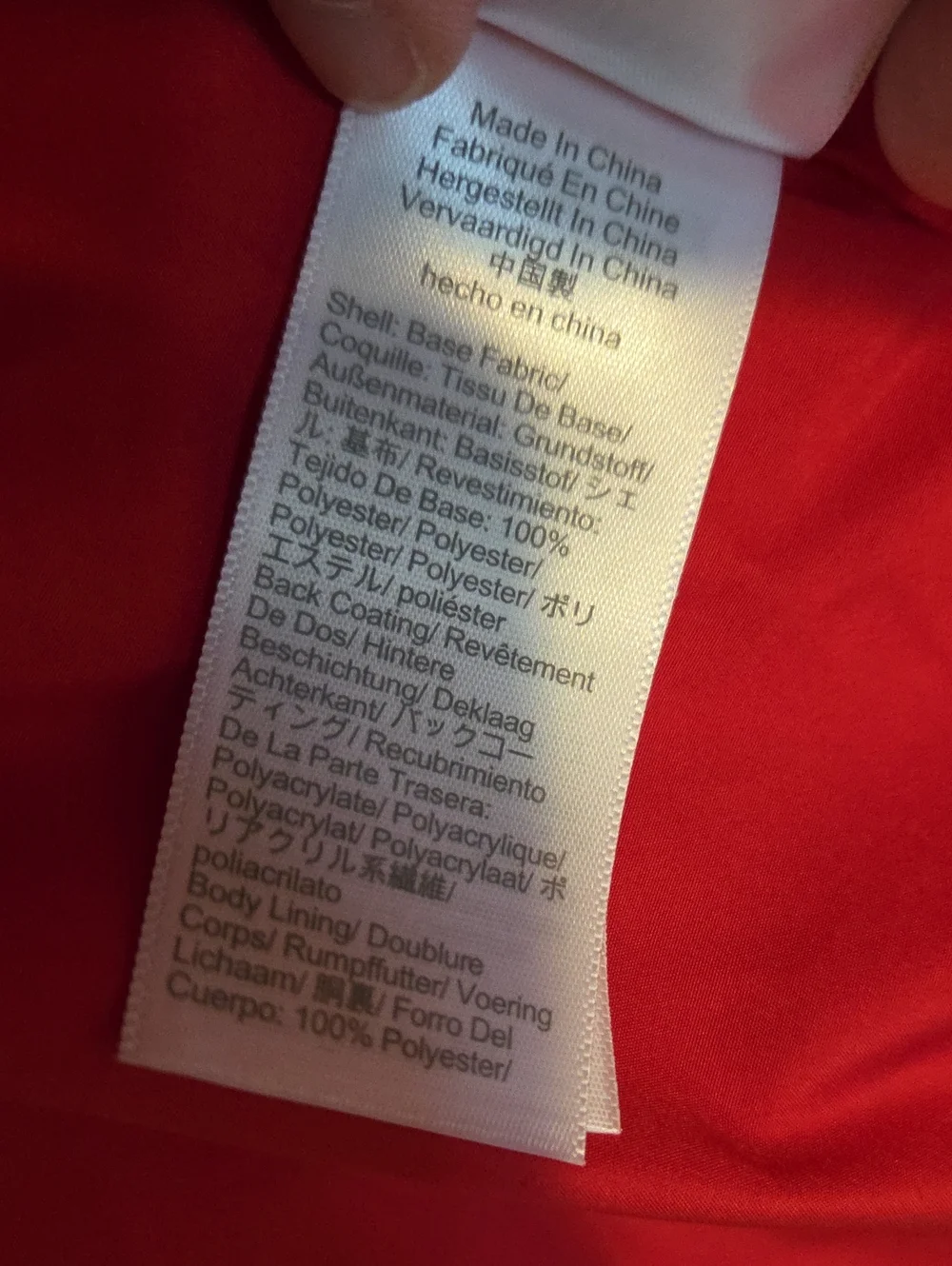 J. Crew Bright Blue Signature Puffer Coat with Red Lining